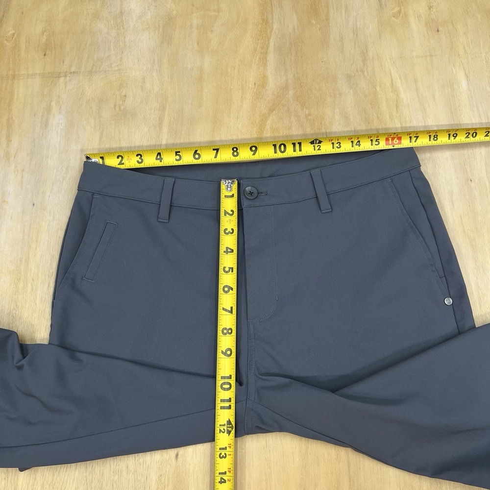 Vuori Cascade Tech Chino Pants Athletic Slim Fit Mens  33x27 Dark Gray - Picture 9 of 15